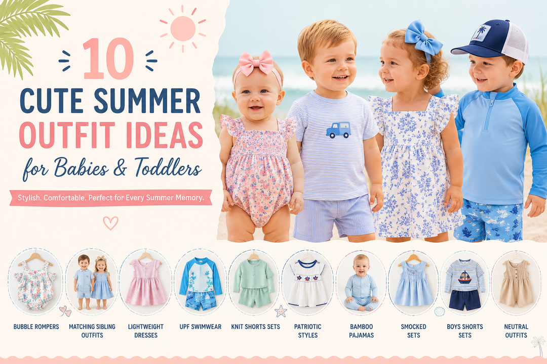 10 Cute Summer Outfit Ideas for Babies & Toddlers