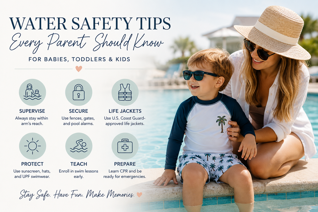 Water Safety Tips Every Parent Should Know for Babies, Toddlers & Kids