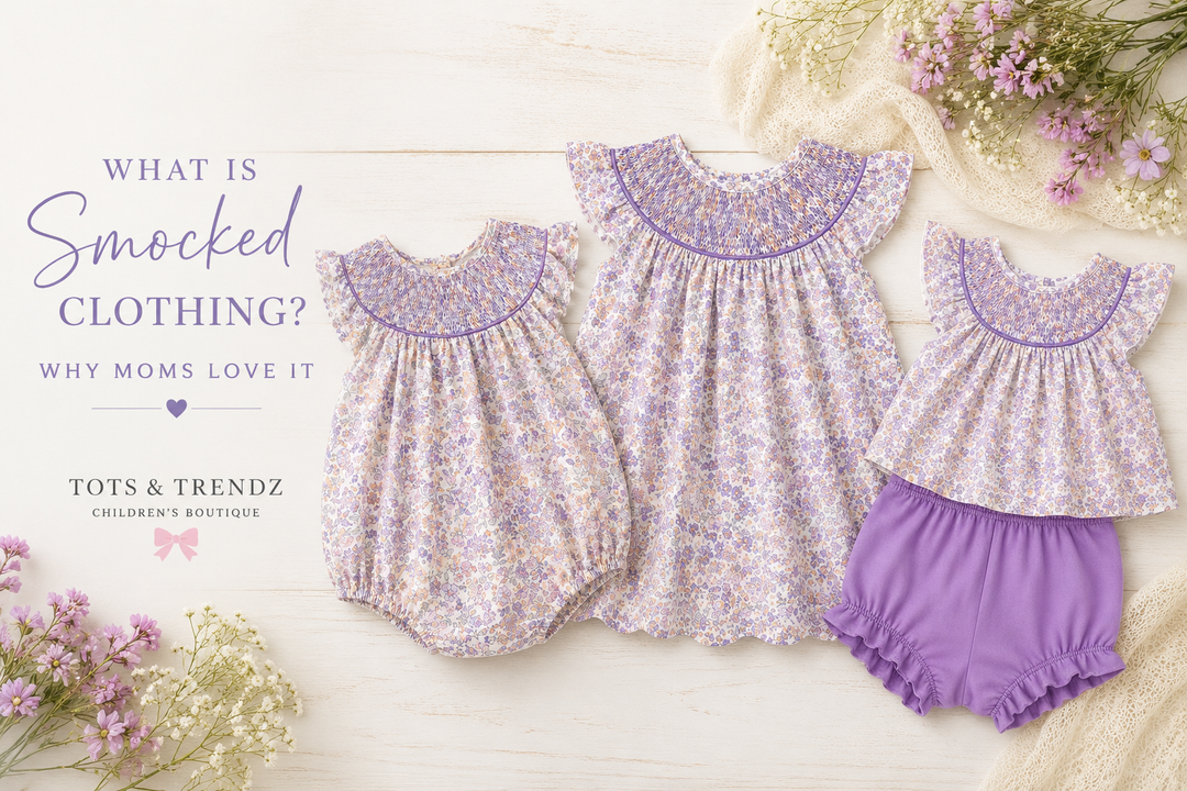 What Is Smocked Clothing? Why Moms Love It