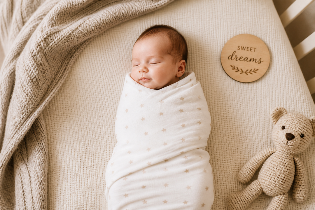 How to Swaddle a Baby (Step-by-Step Guide for New Parents)