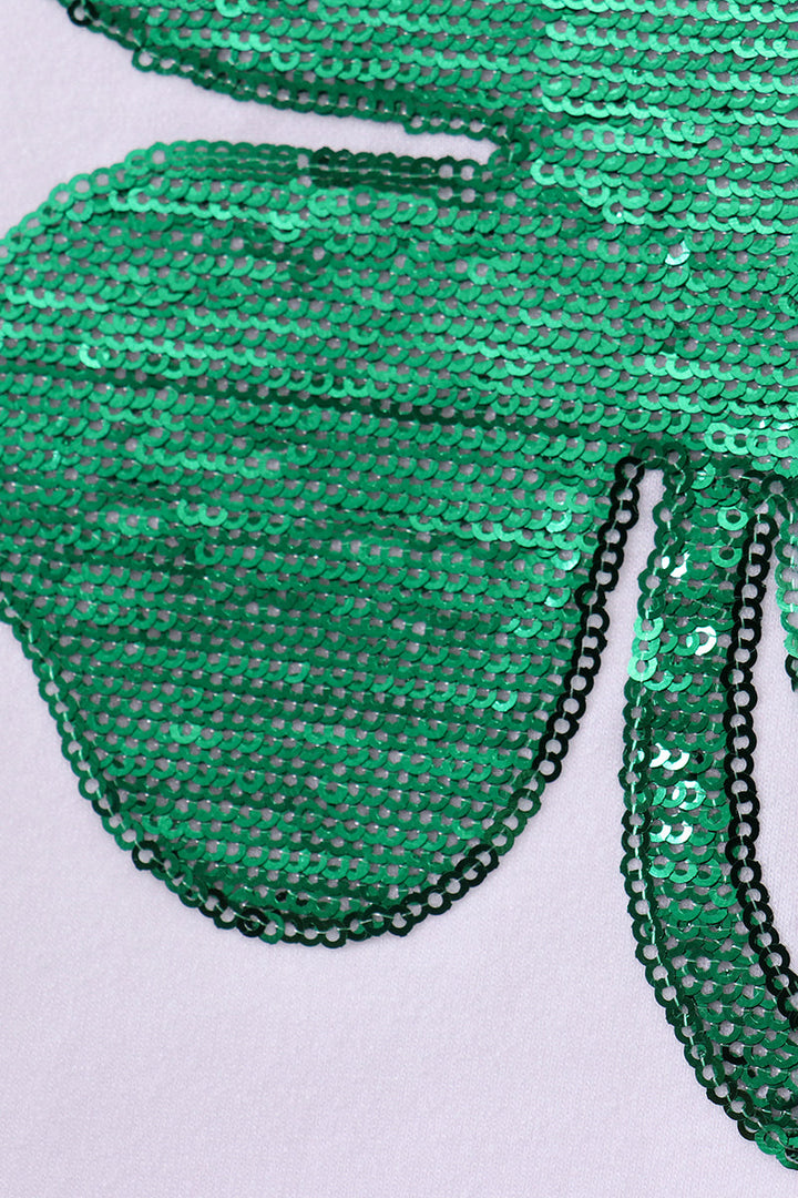 Clover Glitter T-Shirt