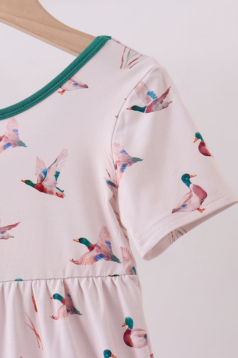 Green Duck Bamboo Jumpsuit