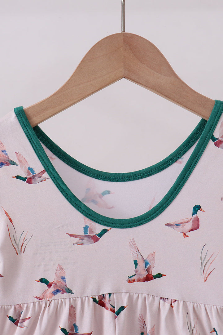 Green Duck Bamboo Jumpsuit
