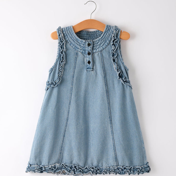 Sleeveless Ruffle Dress