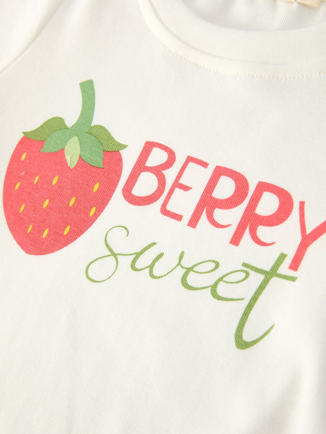 "Berry Sweet" Printed Top and Skirt Set