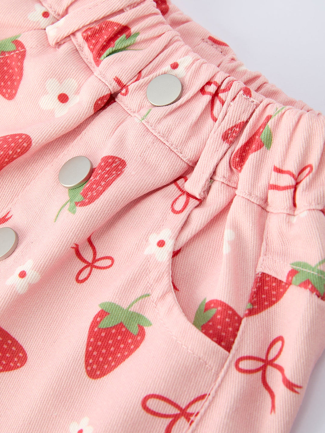 "Berry Sweet" Printed Top and Skirt Set