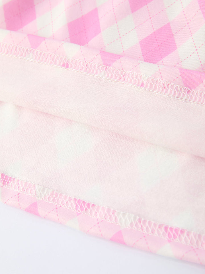 Golf Embroidered Smocked Bow Dress