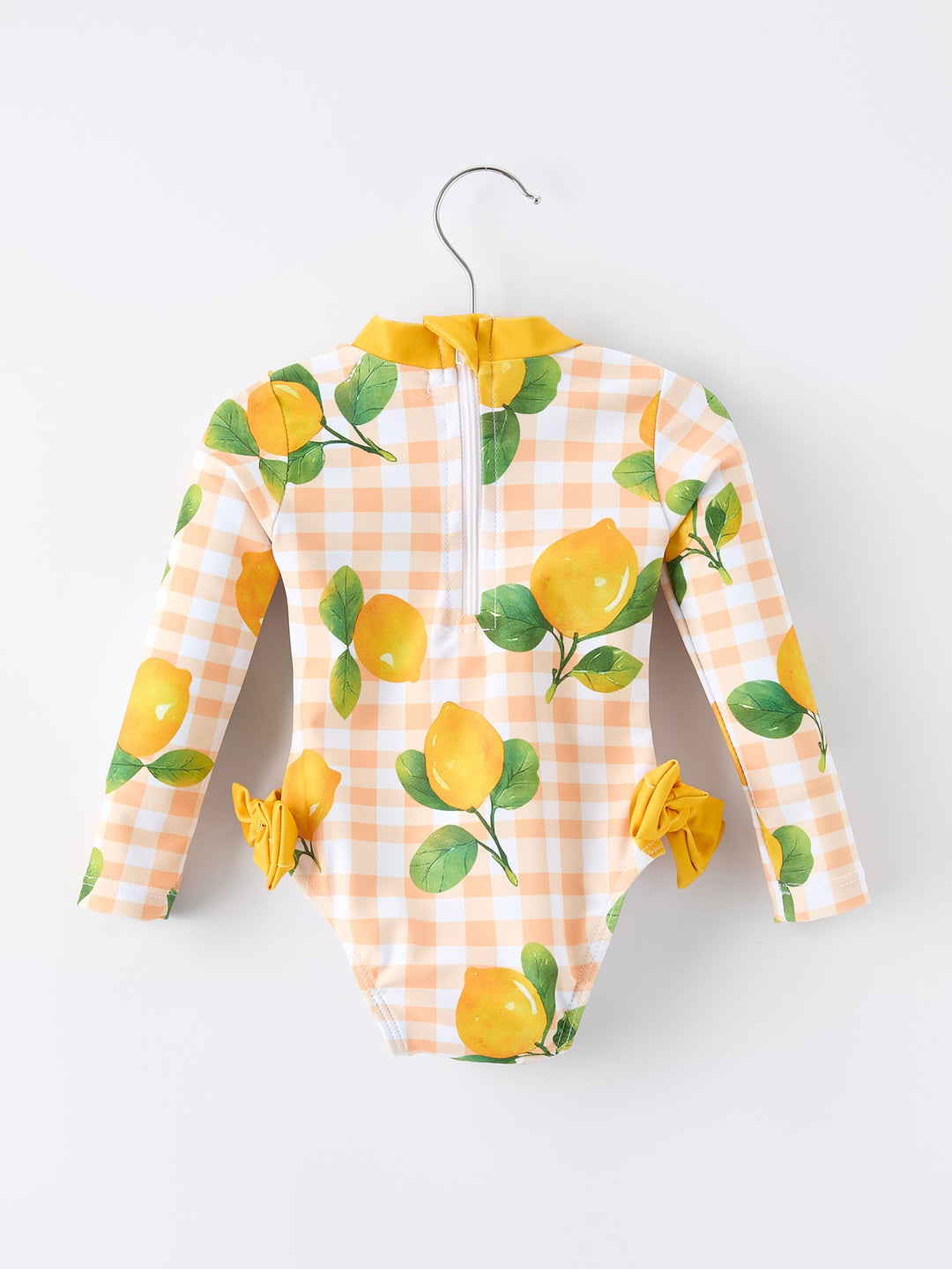 Lemon Print One Piece Swimsuit