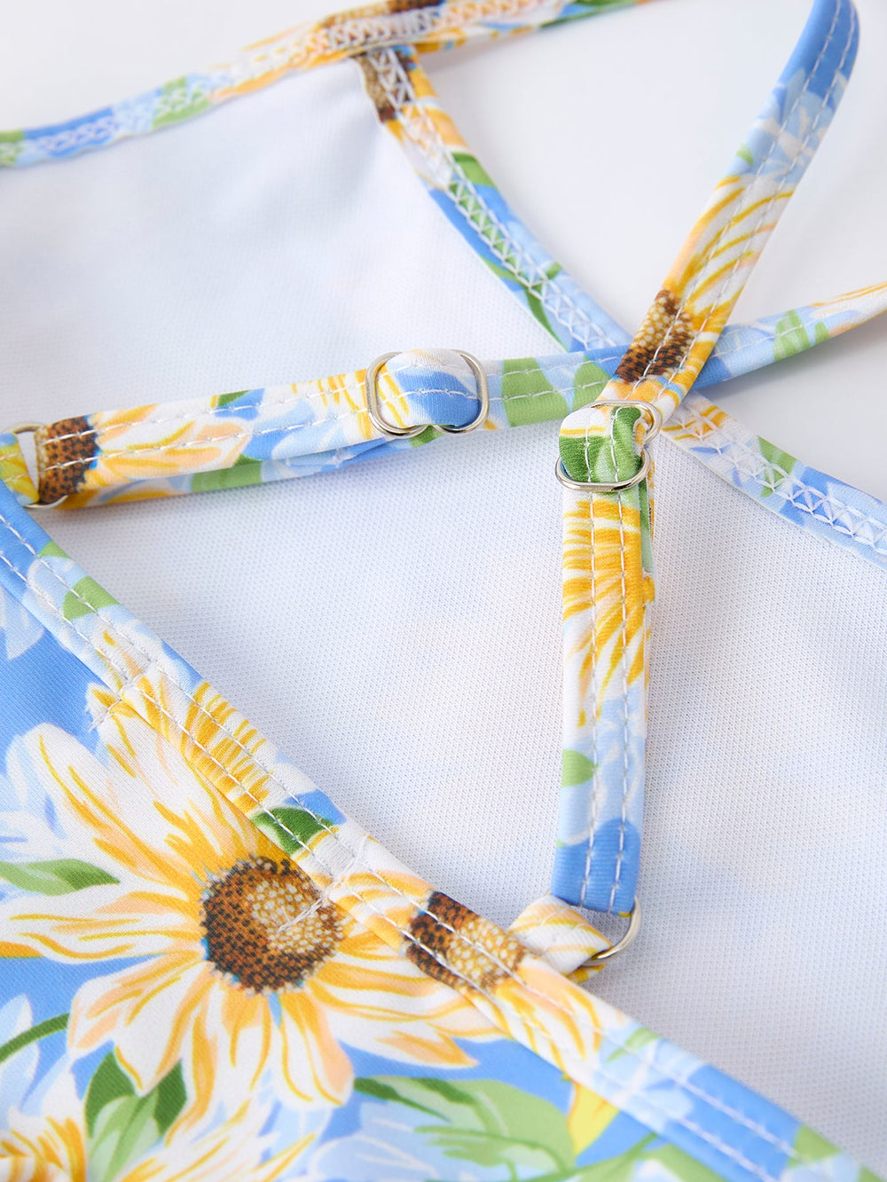 Sunflower Plaid Two Piece Swimsuit