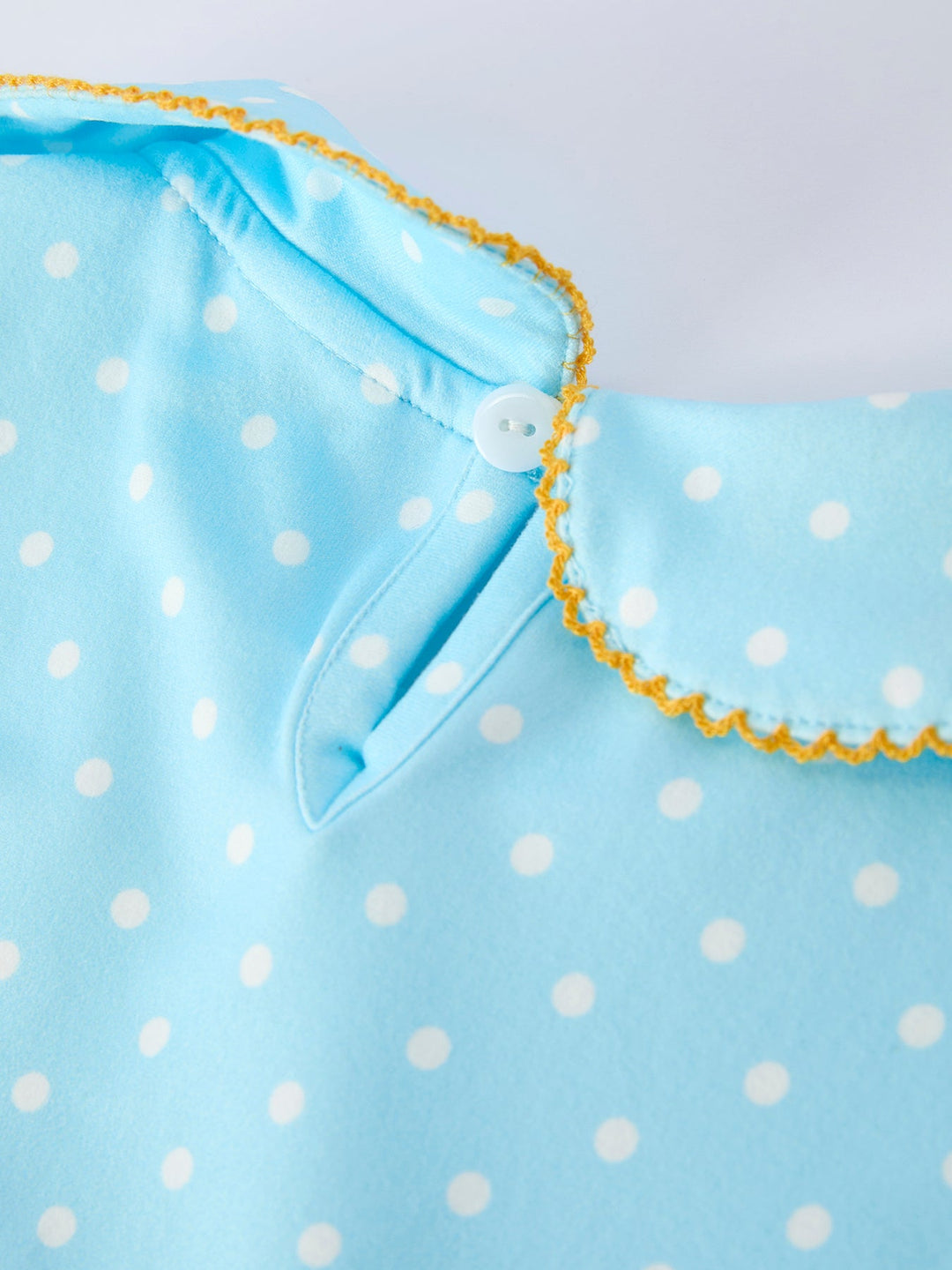 Back to School Polka Dot Pencil Applique Dress