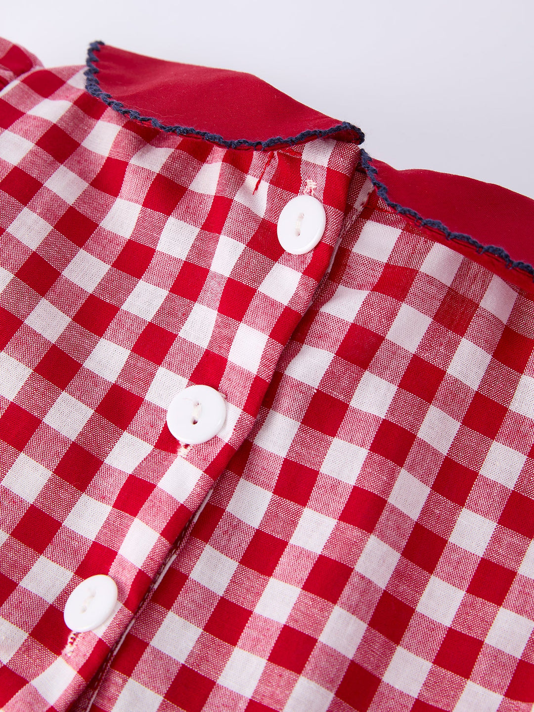 4th of July Flag Plaid Dress