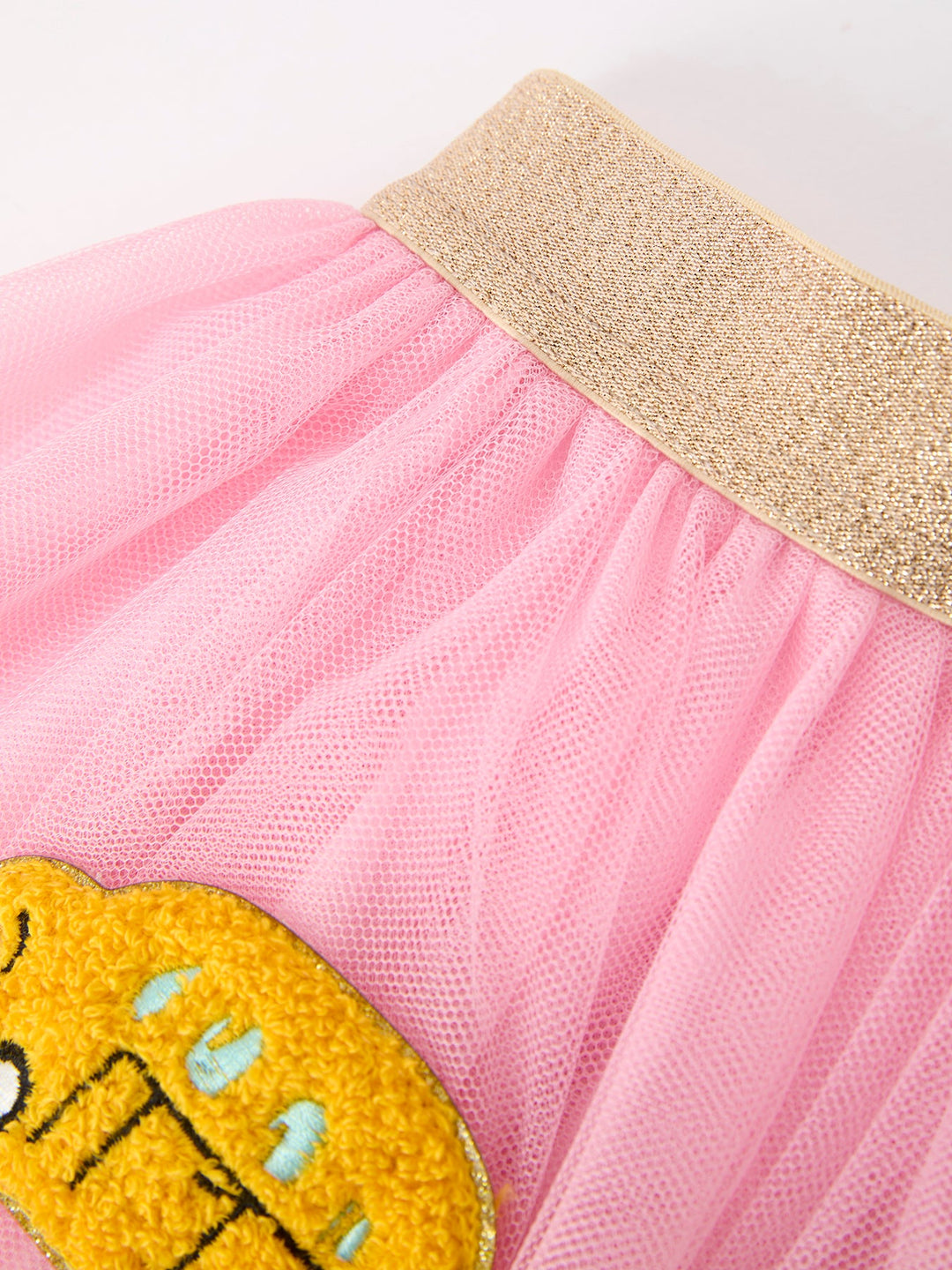 Back To School School Bus Applique Tulle Skirt