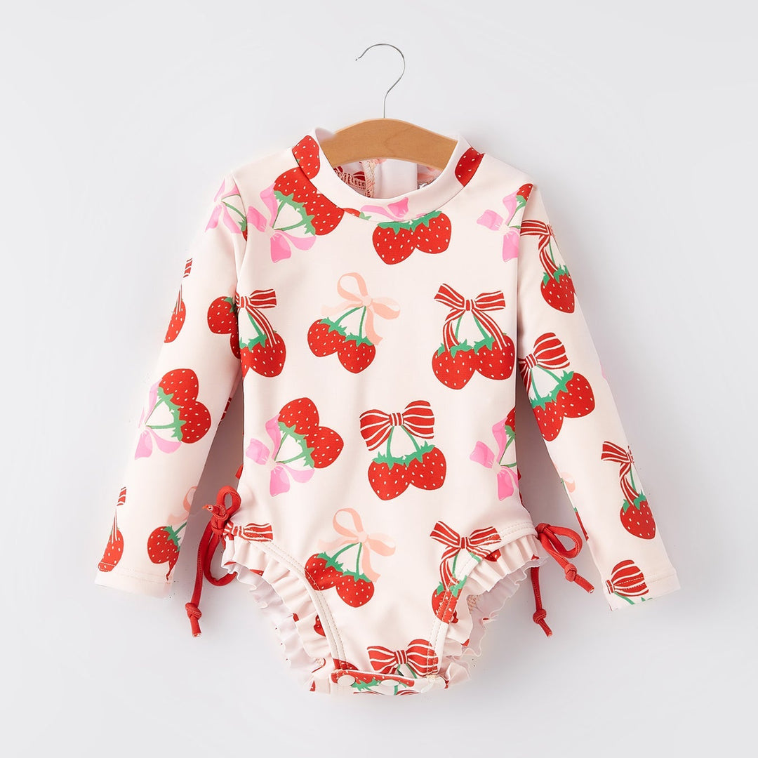 Strawberry One-piece Swimsuit