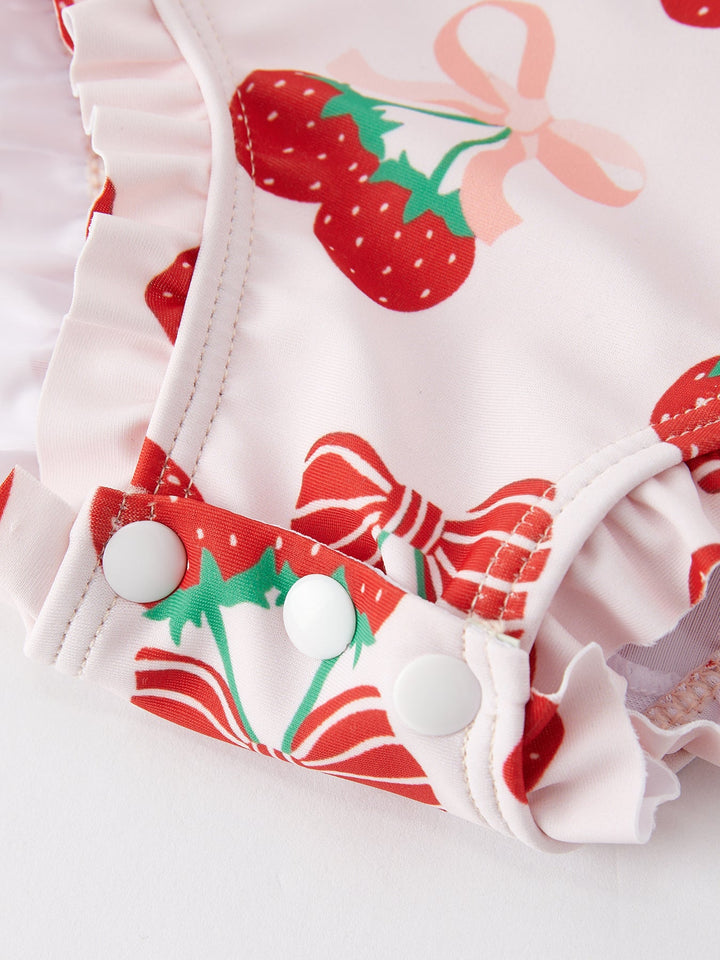 Strawberry One-piece Swimsuit