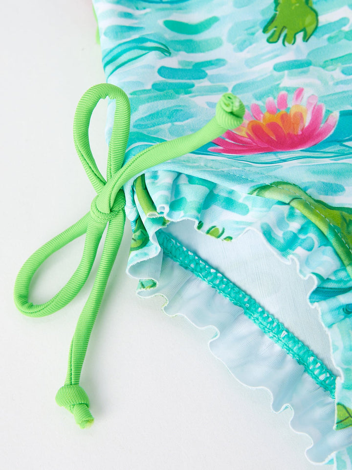 Green Crocodile Swimsuit