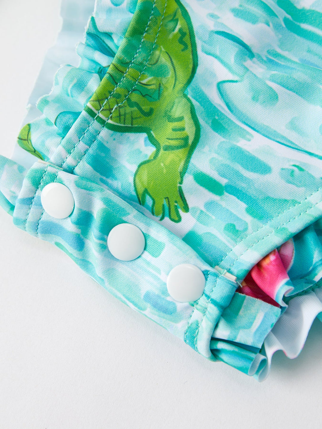 Green Crocodile Swimsuit