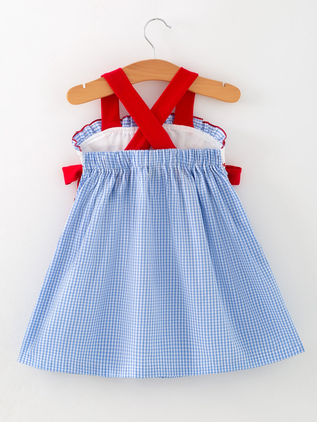 Baseball Smocked Dress