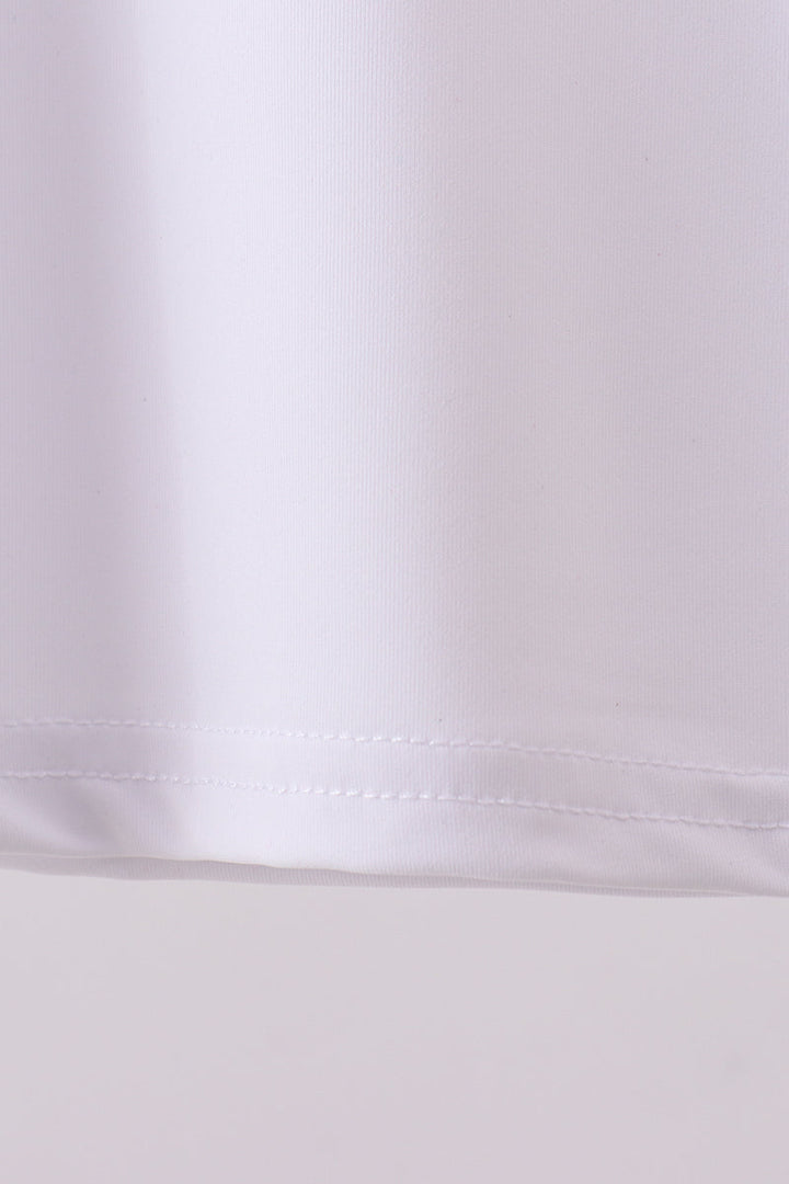 White Everyday Collared Tank