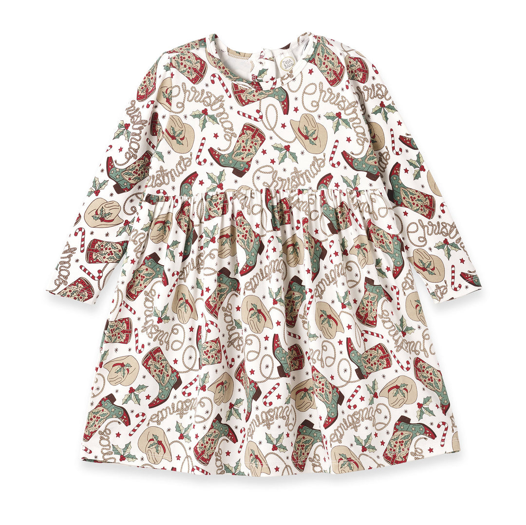Western Christmas Bamboo Dress