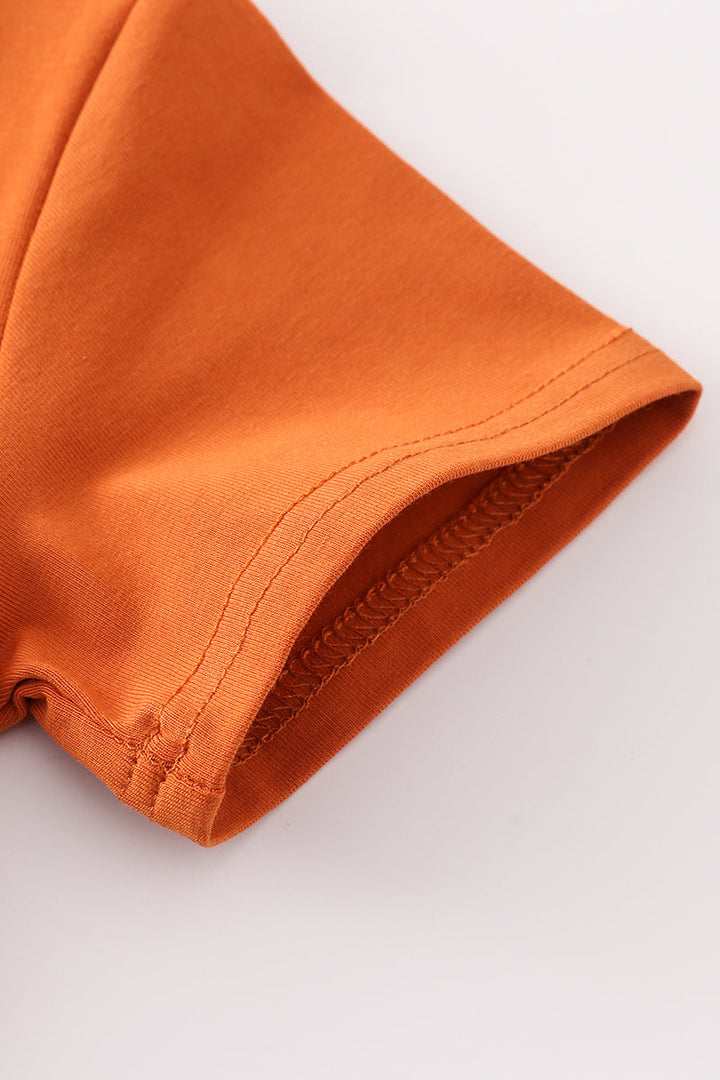 Premium Carmel Football Embroidered Set