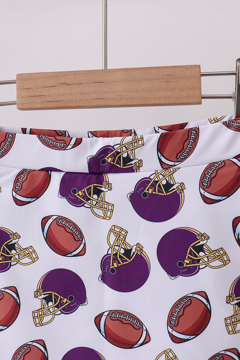 Active Football Print Skort Set