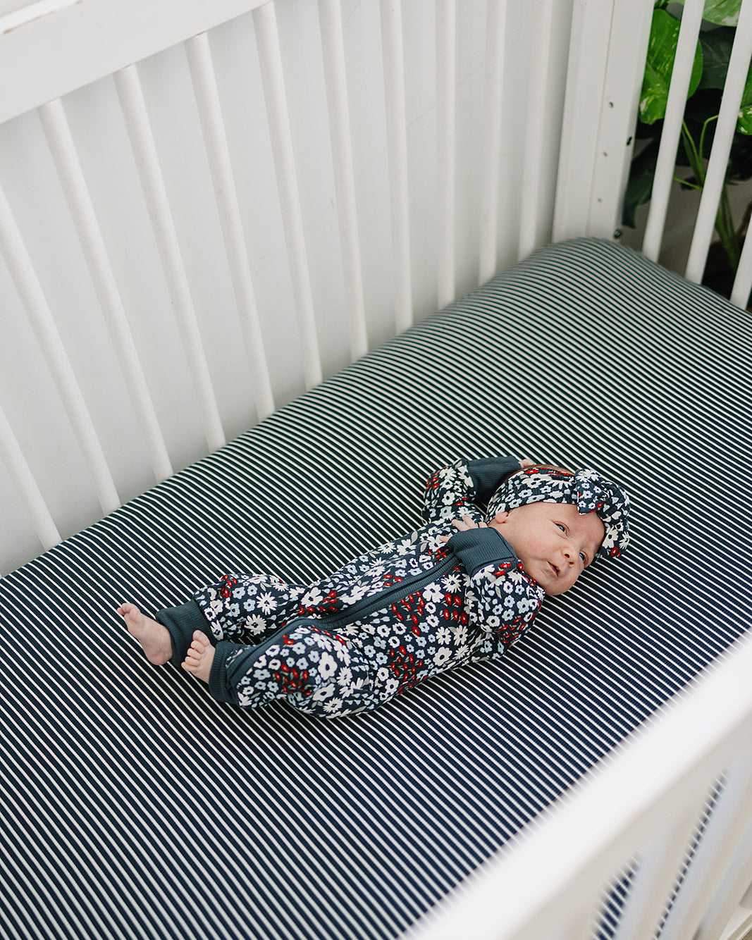 Americana Floral Ribbed Bamboo Sleepwear
