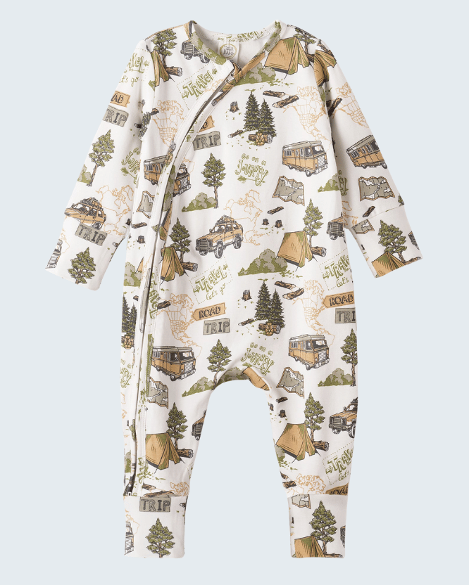 Trailblazer Bamboo Zipper Convertible Romper