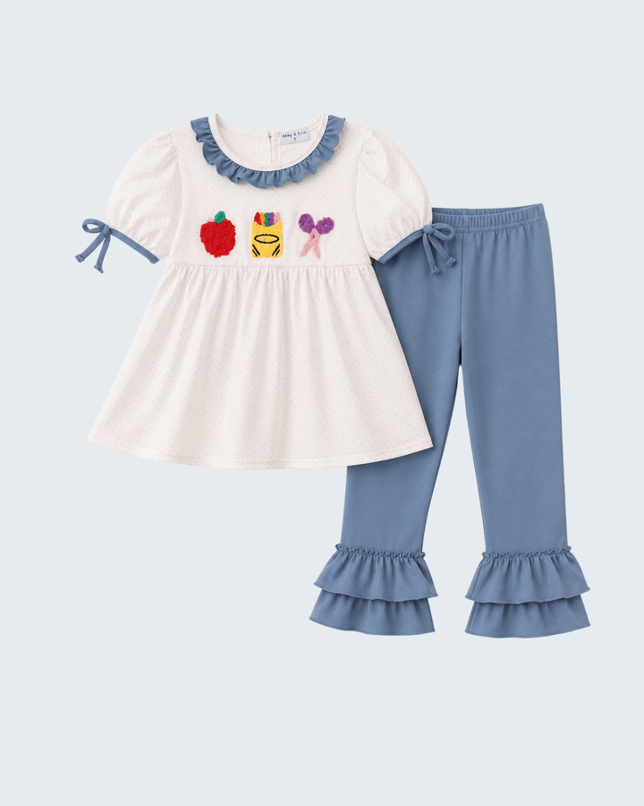 A toddler girl&