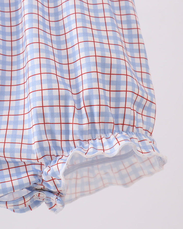 Plaid romper