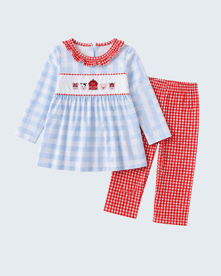 A toddler girl&