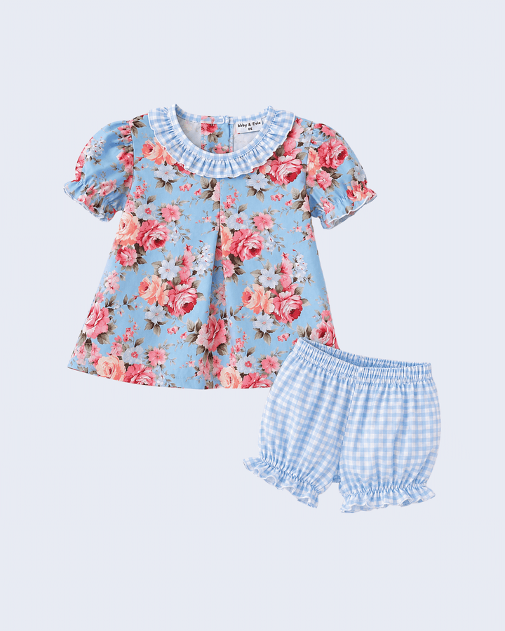 A toddler girl&