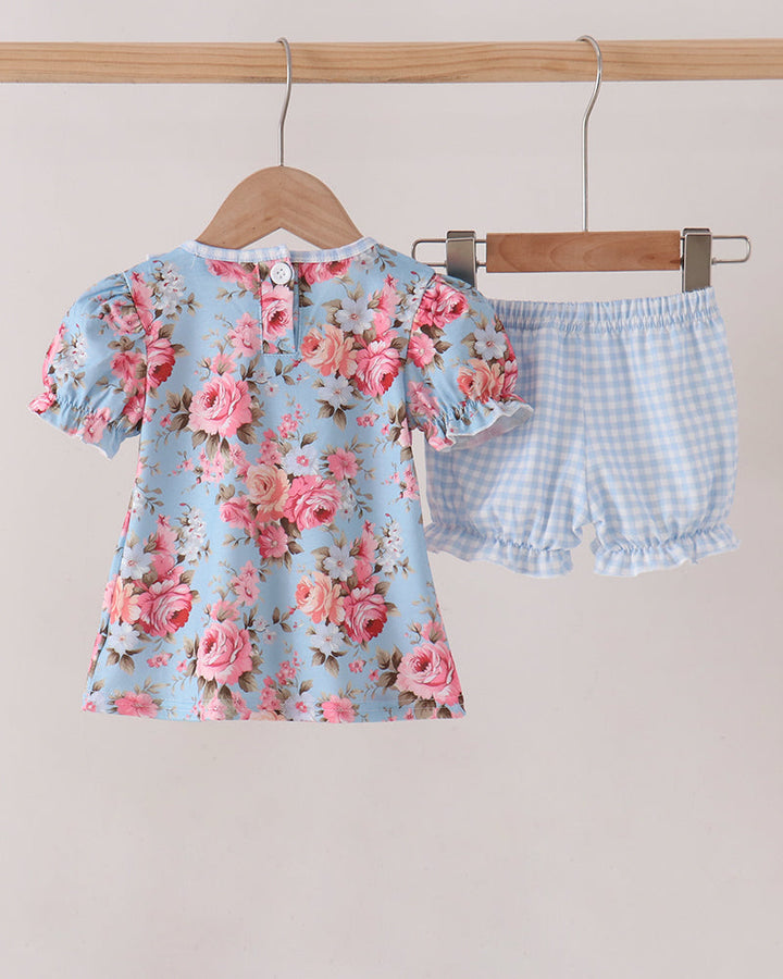 A toddler girl&