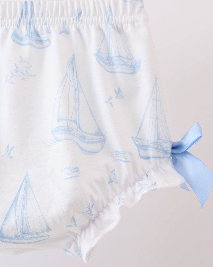 Sailboat print bloomers