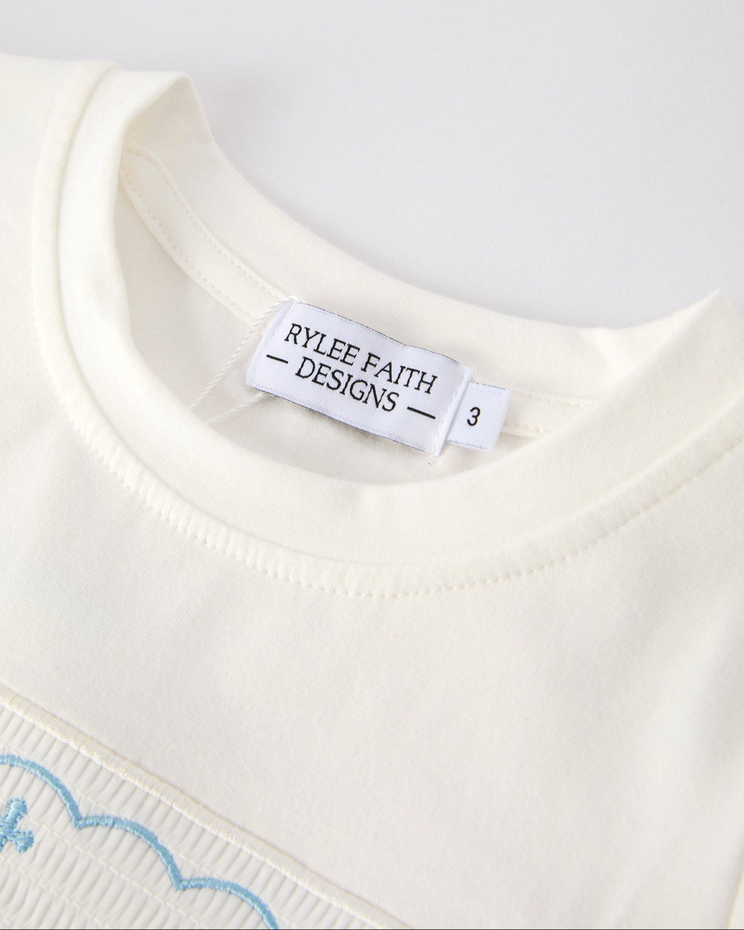 Blue Smocked Bishop Christening Set