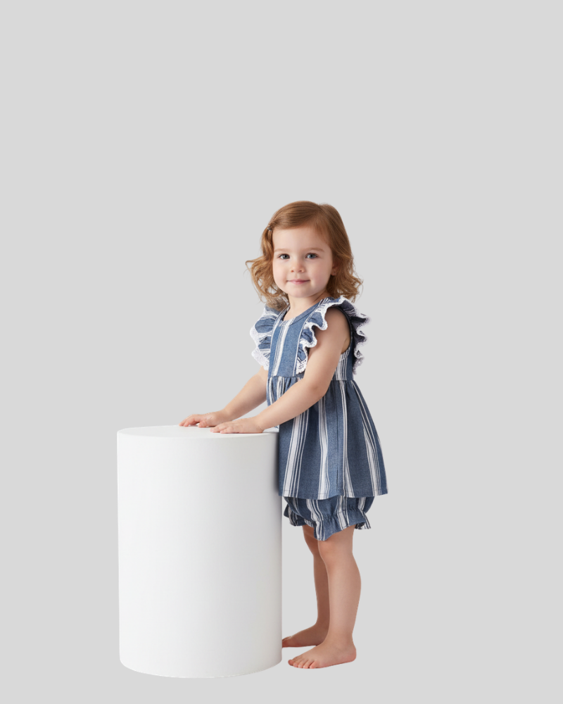 Boutique baby and kids clothing featuring soft cotton outfits for girls and boys at Tots & Trendz