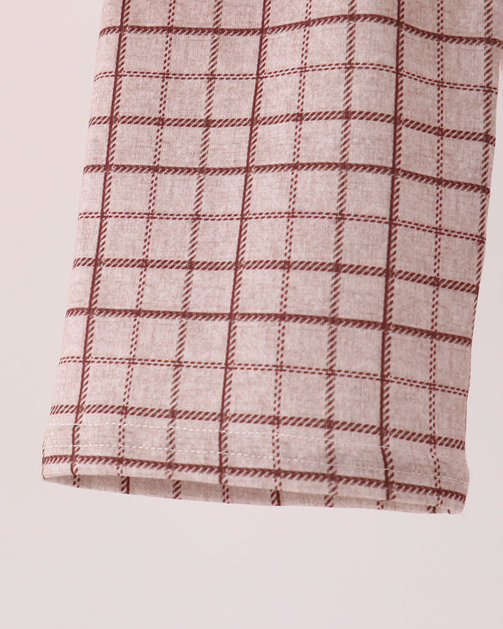 Plaid fabric for children&