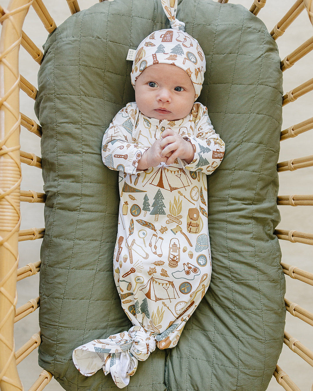 Camping Trip Bamboo Knot Gown