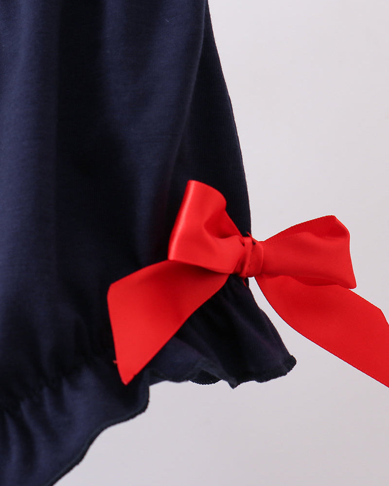 Character Fireworks Embroidered Gingham Bloomer Set