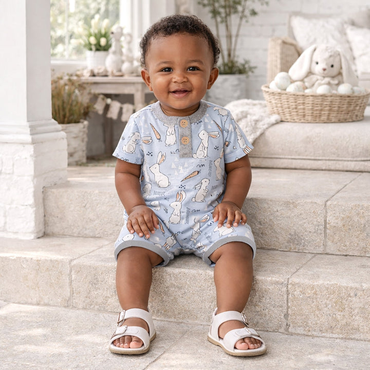 Cottontail Crew Bamboo Shorty Romper