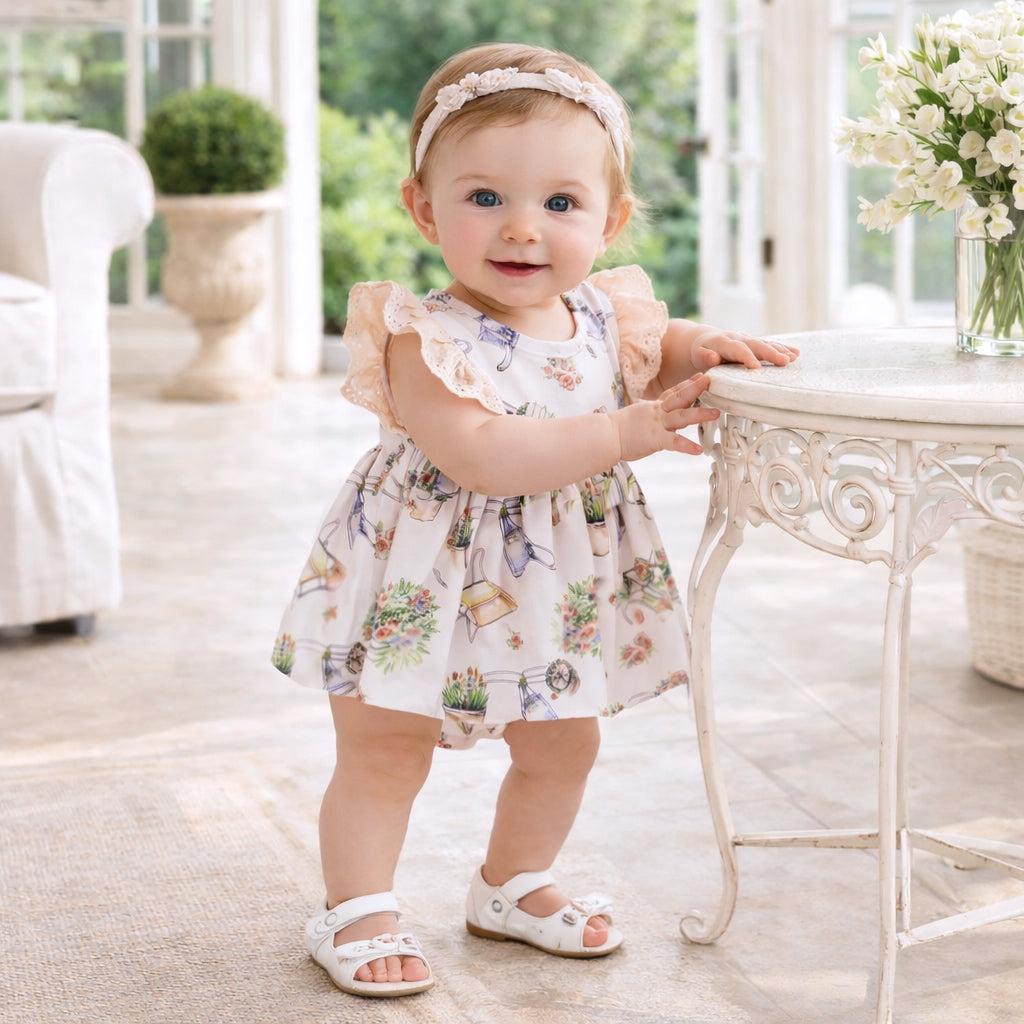 Sweet Garden Skirted Bodysuit