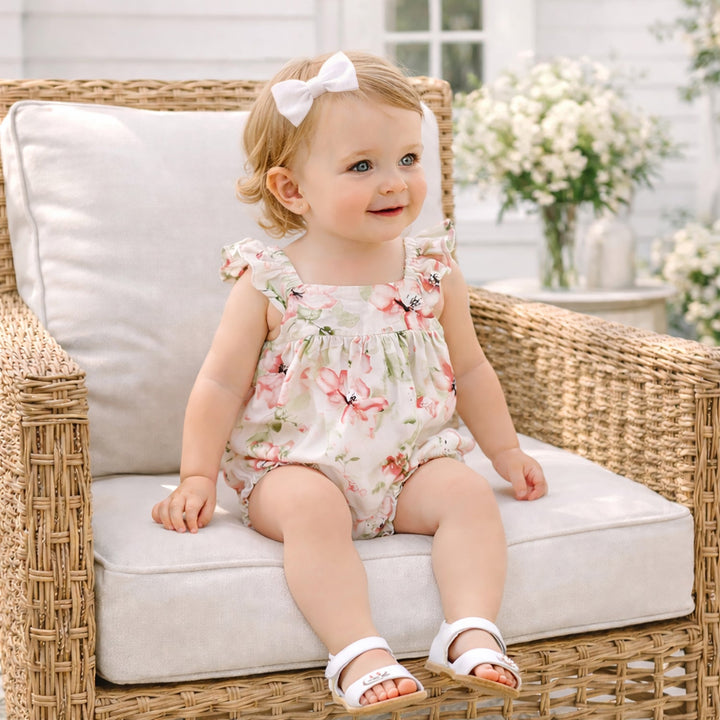 Blush Bouquet Floral Sunsuit