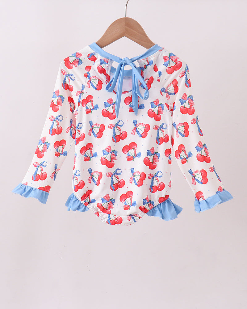 Cherry Print Rashguard