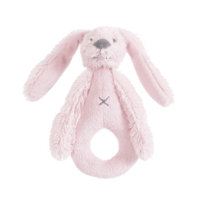 Pink Rabbit Richie Rattle by Happy Horse