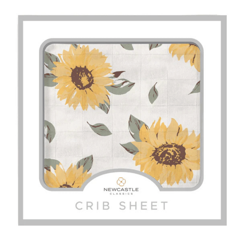 Sunflower Farm Crib Sheet