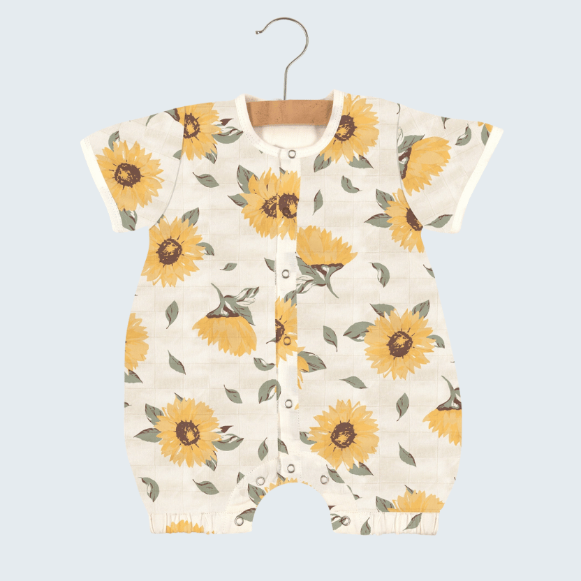Sunflower Farm Mini Romper