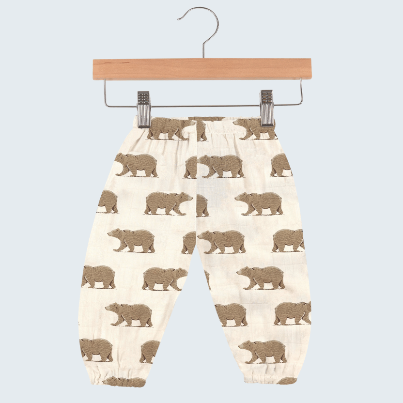 Goodnight Bear Bamboo Mini Pants