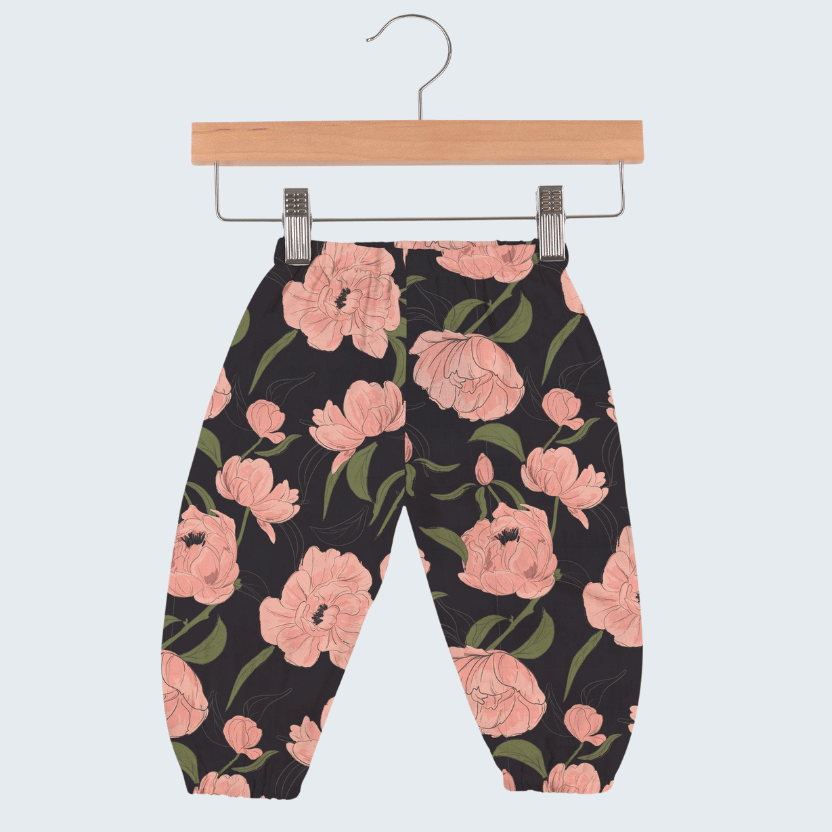 Peonies Mini Pants