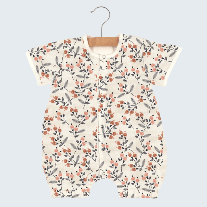 Dahlia Floral Bamboo Newcastle Mini Romper