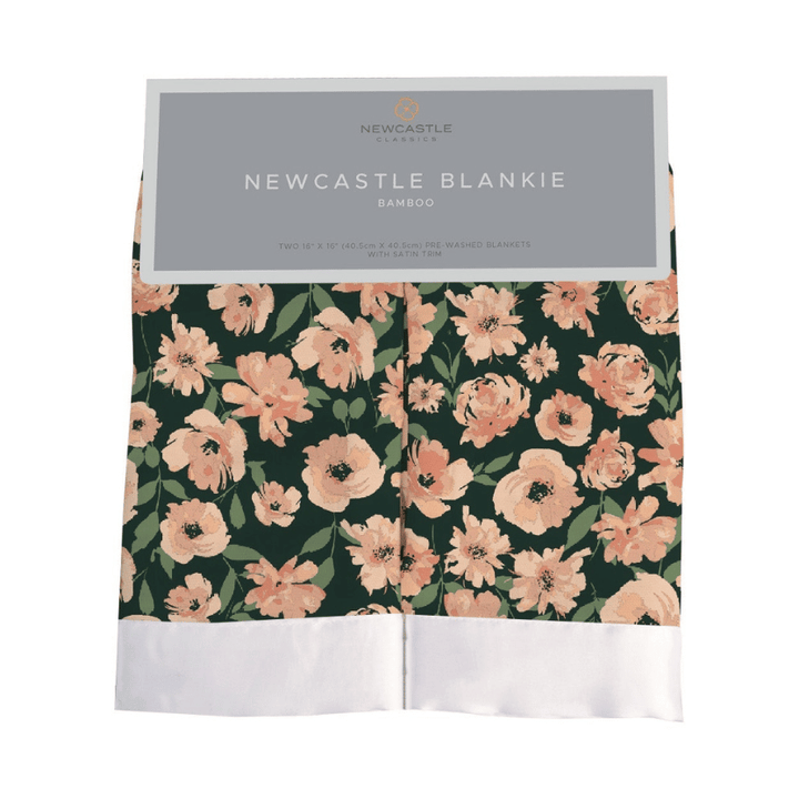 Canyon Sunset Flowers Bamboo Newcastle Blankie