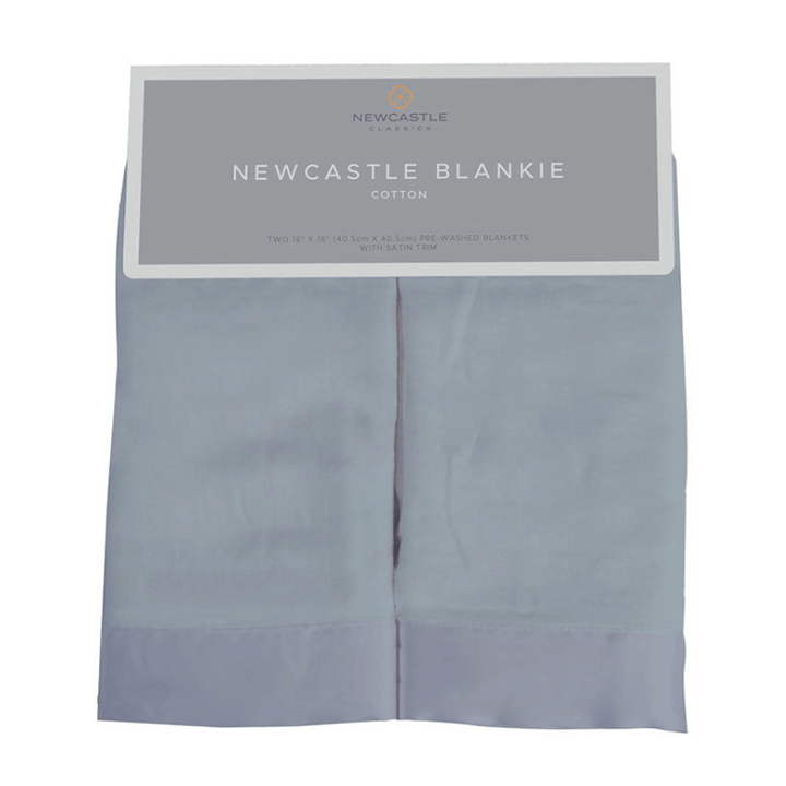Blue Fog Cotton Newcastle Blankie